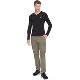 Guess - Moderne Core Longsleeve T-shirt - Zwart - Heren
