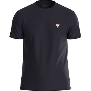 Overhemd - Slanke Pasvorm - Lange Mouwen - Ronde Hals - Logodetails