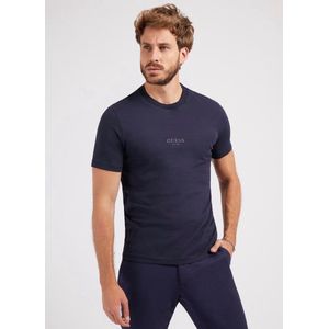 Guess Aidy T-Shirt Heren Donkerblauw