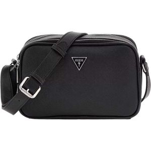 Guess Torino Camera Bag Heren 2 Zip - Zwart - One Size