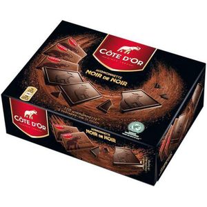 Côte d'Or - Mignonnette Noir - Chocolade - Extra Puur - 120 x 10g - 1,2KG