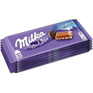Milka - Chocolade Reep Oreo - Doos 22 x 100g - Chocoladerepen