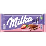 Milka aardbei yoghurt 100 gr