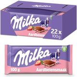 Milka aardbei yoghurt 100 gr