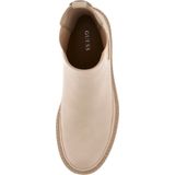 Guess - Babala Dames Enkellaars - Cream - Leder