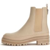 Guess - Babala Dames Enkellaars - Cream - Leder