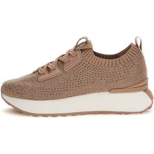 Guess Laurine Dames Sneakers Syntetisch - Nude - Maat 39