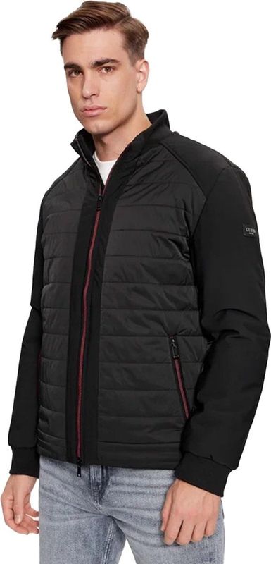 GUESS - A996 - Biker Jacket - Zwart - Polyamide Blend