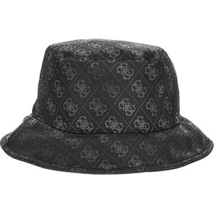 Guess Bucket Hat Dames - Zwart - Maat L