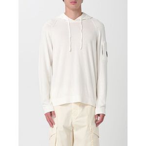 C.p. Company, Heren, Sweatshirts & Hoodies, Wit, Maat: L Katoen,