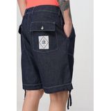 Jeans - Denim Shorts - Blauw - Met Touwtjes