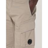 C.p. Company - Bermuda Shorts - Beige - Stretch Katoen - Regular Fit