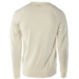 C.p. Company - Trui - Wit - 100% Katoen - Lange Mouwen - Ronde Hals