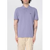 C.P. Company - Stretch Piquet Logo Polo Shirt - Lavendel - Heren