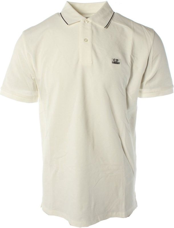 C.p. Company - Classic - Poloshirt - Wit - 100% Katoen