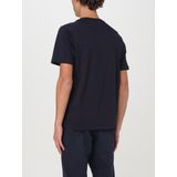 C.p. Company - T-shirt - Blauw - Katoen - Korte Mouwen - Ronde Hals