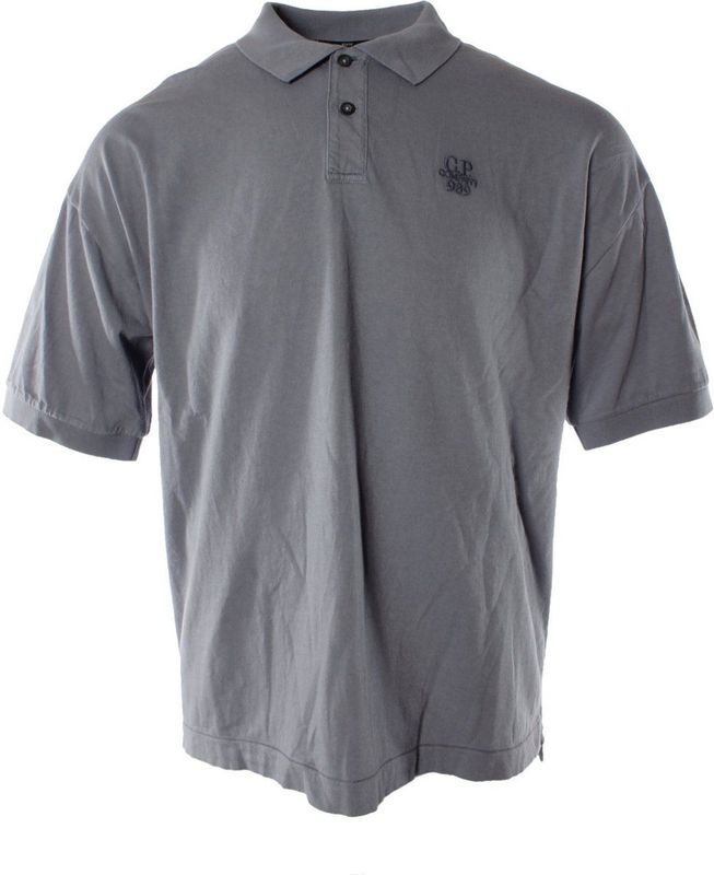 C.p. Company - Polo Box Fit - Paars - Heren - 100% Katoen