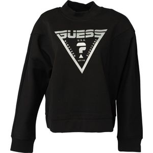 Guess - Caren Sweatshirt - Dames Trui - Zwart - Katoen