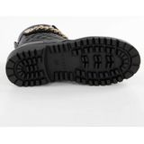 Guess - Odysse - Dames Laarzen - Zwart - Lederlook - Veterboots