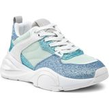 Guess - Bestie 3 - Ballerina - Blauw - Synthetische Stof