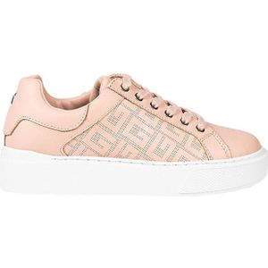 Guess, Schoenen, Dames, Roze, 39 EU, Leer, Roze Sneakers voor Vrouwen