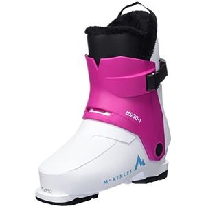 McKinley Jongens Unisex kinderen Mg30-1 sneeuwlaarzen, wit/roze, 25 EU, wit-roze, 25 EU