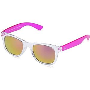 Firefly Uniseks populaire zonnebril, Transparant/Roze Dar, one size