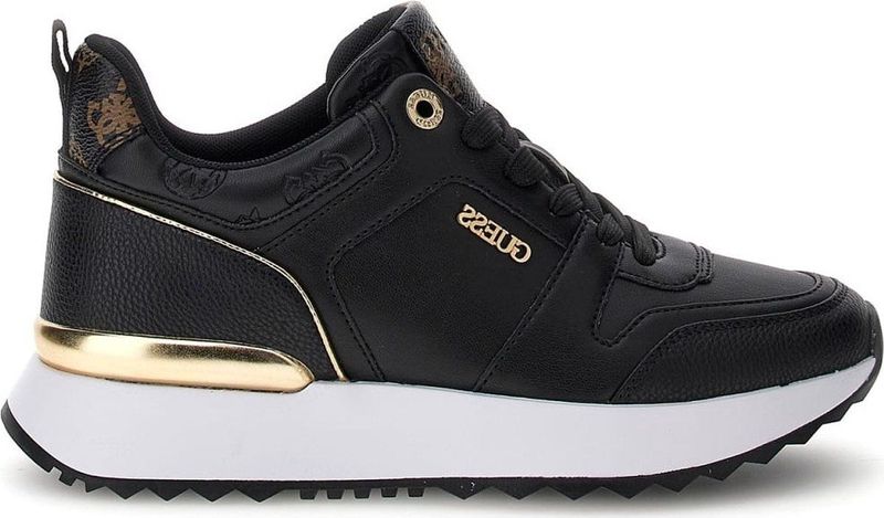 Kaddy - Sneakers - Nepleer - Zwart - Rubber Zool