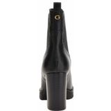 Guess - Enkellaarsjes - Zwart - Leer