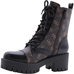 Guess Walkup Dames Veterboots - Brown Ocra - Maat 37