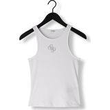 Guess - SL ROUND NECK GWENDALINA Top - Wit - Thermoshirt