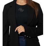 Guess - Slim Jacket - Blazer - Zwart - Synthetisch
