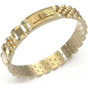 Guess Heren Guess heren stalen goldplated EMPIRE - Armband - Staal - Goudkleurig - 21 cm