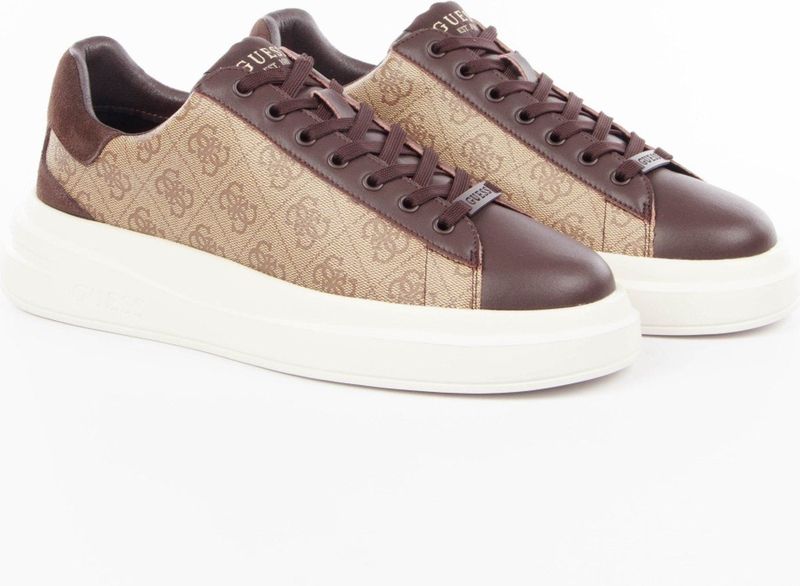 Guess - Sneakers - Bruin - Synthetisch