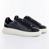Guess - 4G Logo Sneakers - Grijs - Leer