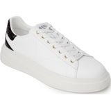 Elba - 4G-Logo Sneakers - Nepleer - Ronde Neus - Vetersluiting - Rubber Zool
