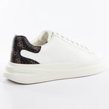 Guess - Elba Model - Sneakers - Zwart - Leer