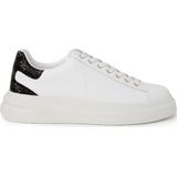 Guess - Elba Model - Sneakers - Zwart - Leer