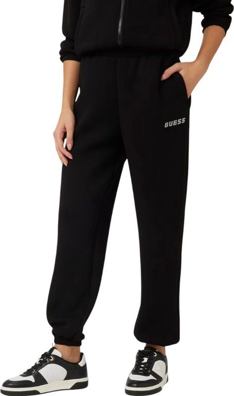 Guess Dames Broek Zwart V4BB13-K7UW2/JBLK Cecilia Scuba Jogger Pants