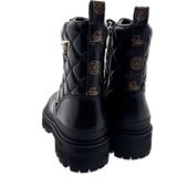 Guess Badae2 Dames Enkellaarzen - Zwart