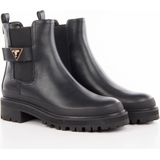 Guess - Bensly - Enkellaarsjes - Zwart