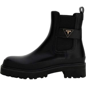Guess Bensly Dames Enkellaarzen Zwart PU