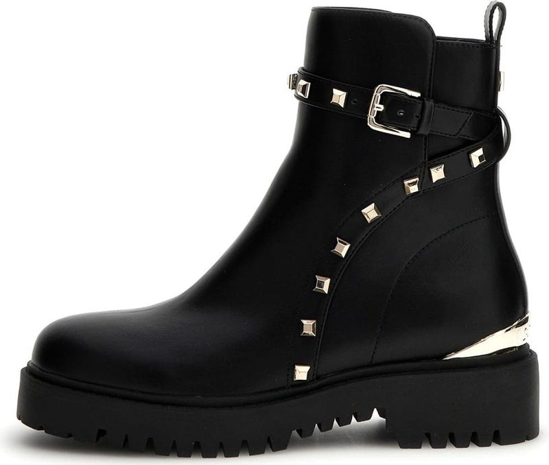 Guess Oliy Dames Enkellaarzen PU - Zwart