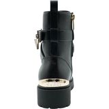 Guess Olsy Dames Enkellaarzen Zwart/Goud PU