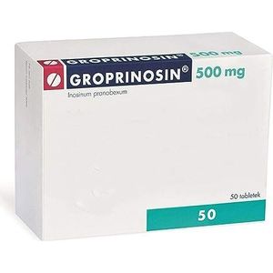 GROPRINOSIN 500 MG 50 TAPPEN