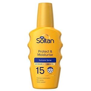 Soltan Protect & Moisturise Spray SPF15 200 ml
