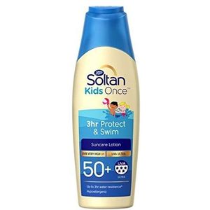 Soltan Once Kids 3hr Protect & Swim lotion SPF50+ 200ml