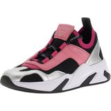 GUESS Geniver2 chunky sneakers zwart/roze