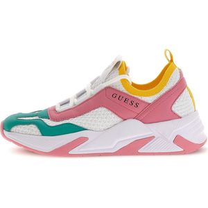 GUESS Geniver2 chunky sneakers wit/roze