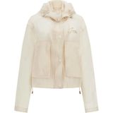 Guess - Jas - Wit - Verstelbare Capuchon - Meerdere Zakken - Effen Design